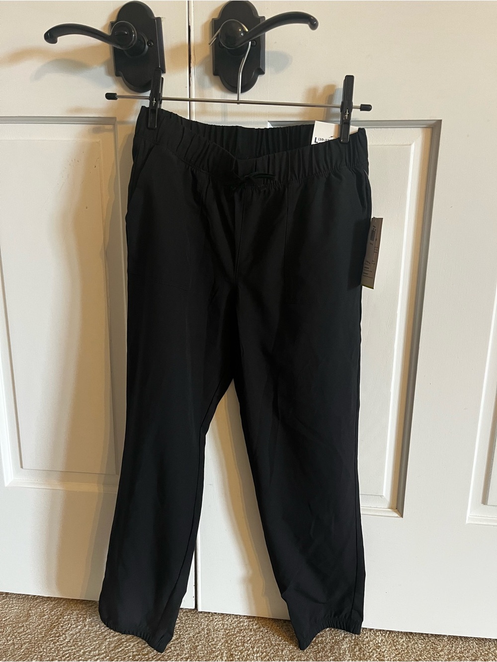 Boy’s Old Navy Black Elastic-Waist Casual Pants